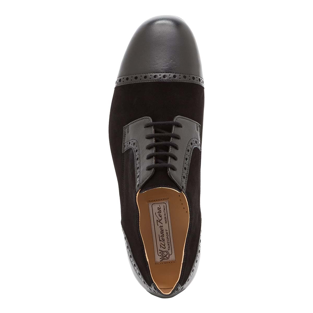 Werner Kern Men Swing Dance Shoes Memphis 28051 Black